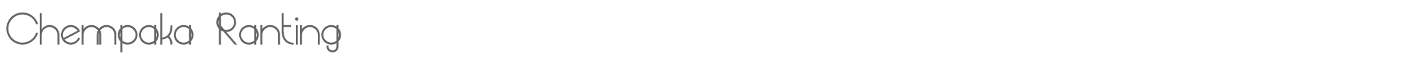 Chempaka Chempaka Ranting bold.ttf font preview